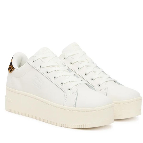 ΓΥΝΑΙΚΕΙΑ ΠΑΠΟΥΤΣΙΑ TOMMY JEANS  Tjw Flatform Leopard 