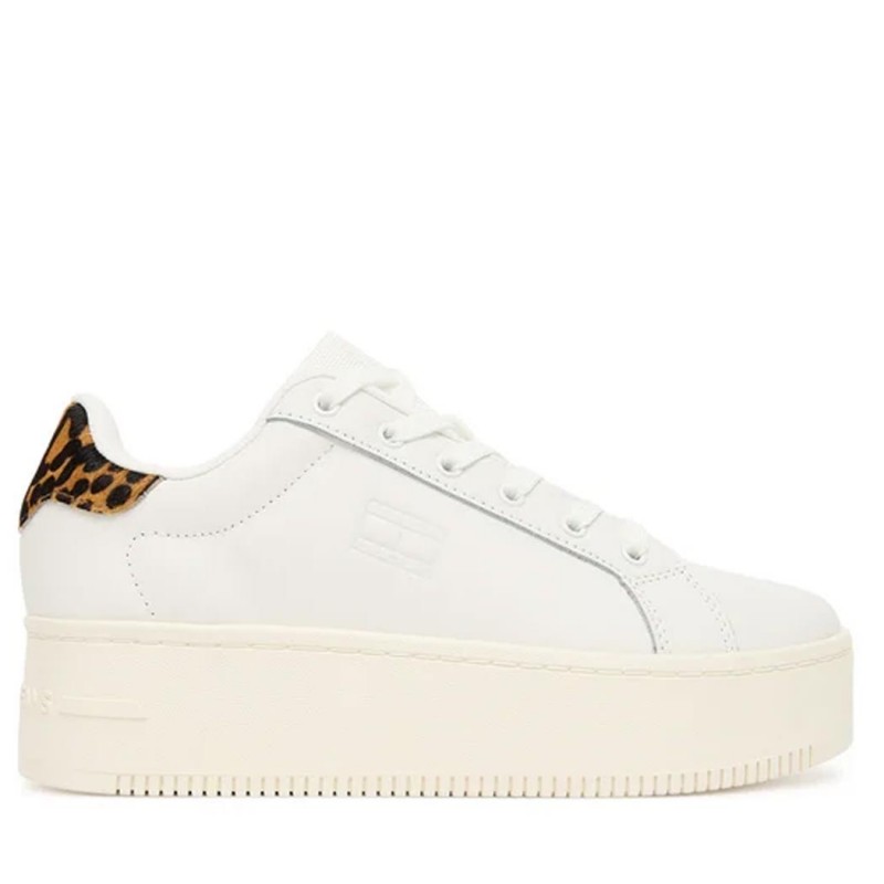 ΓΥΝΑΙΚΕΙΑ ΠΑΠΟΥΤΣΙΑ TOMMY JEANS Tjw Flatform Leopard ΓΥΝΑΙΚΕΙΑ ΠΑΠΟΥΤΣΙΑ TOMMY JEANS Tjw Flatform Leopard