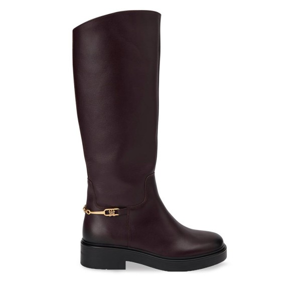 ΓΥΝΑΙΚΕΙΑ ΠΑΠΟΥΤΣΙΑ TOMMY HILFIGER TH Monogram Horsebit Riding