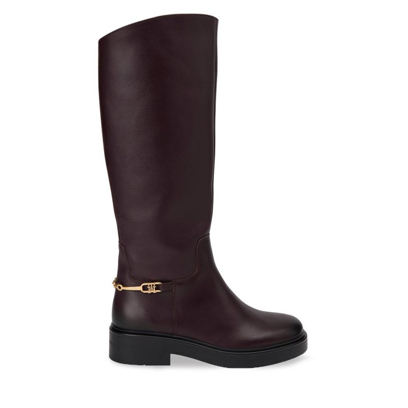 ΓΥΝΑΙΚΕΙΑ ΠΑΠΟΥΤΣΙΑ TOMMY HILFIGER TH Monogram Horsebit Riding