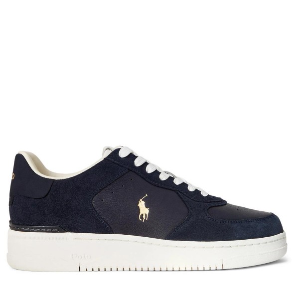 ΑΝΔΡΙΚΑ ΠΑΠΟΥΤΣΙΑ POLO RALPH LAUREN  Court Leather-Suede Sneaker