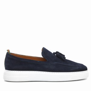 ΑΝΔΡΙΚΑ ΠΑΠΟΥΤΣΙΑ  BOSS SHOES B7686 NAVY SUEDE ΑΝΔΡΙΚΑ ΠΑΠΟΥΤΣΙΑ  BOSS SHOES B7686 NAVY SUEDE