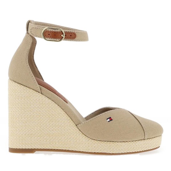 ΓΥΝΑΙΚΕΙΑ ΠΑΠΟΥΤΣΙΑ TOMMY HILFIGER Flag High Wedge Espad Closed Toe