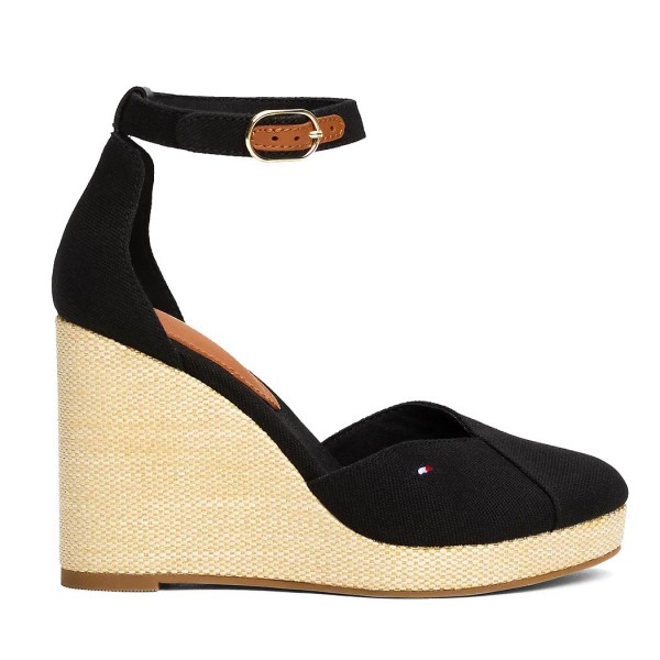 ΓΥΝΑΙΚΕΙΑ ΠΑΠΟΥΤΣΙΑ TOMMY HILFIGER Flag High Wedge Espad Closed Toe