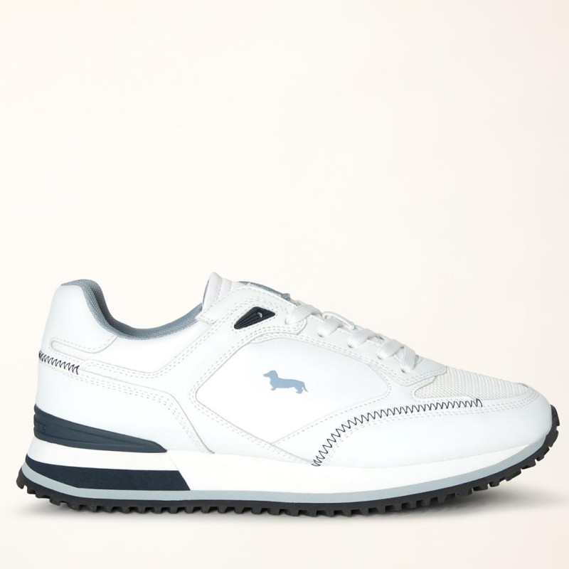 ΑΝΔΡΙΚΑ ΠΑΠΟΥΤΣΙΑ HARMONT&BLAINE Mixed-material sneaker ΑΝΔΡΙΚΑ ΠΑΠΟΥΤΣΙΑ HARMONT&BLAINE Mixed-material sneaker