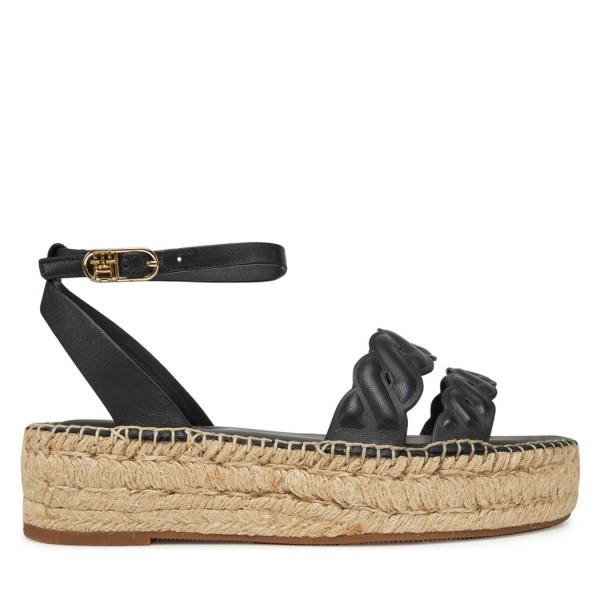 ΓΥΝΑΙΚΕΙΑ ΠΑΠΟΥΤΣΙΑ TOMMY HILFIGER LEATHER ROPE REAL ESPAD