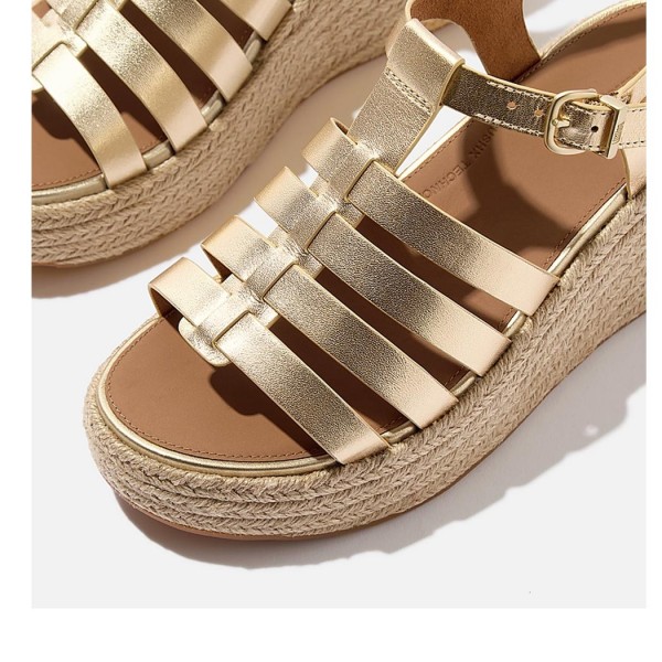ΓΥΝΑΙΚΕΙΑ ΠΑΠΟΥΤΣΙΑ FIT FLOP PLATFFORMS Espadrille Metallic ΓΥΝΑΙΚΕΙΑ ΠΑΠΟΥΤΣΙΑ FIT FLOP PLATFFORMS Espadrille Metallic