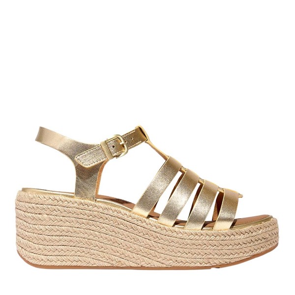 ΓΥΝΑΙΚΕΙΑ ΠΑΠΟΥΤΣΙΑ FIT FLOP PLATFFORMS Espadrille Metallic ΓΥΝΑΙΚΕΙΑ ΠΑΠΟΥΤΣΙΑ FIT FLOP PLATFFORMS Espadrille Metallic