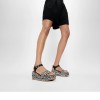 ΓΥΝΑΙΚΕΙΑ ΠΑΠΟΥΤΣΙΑ FIT FLOP PLATFFORMS Two-Tone Woven Wedge Ankle