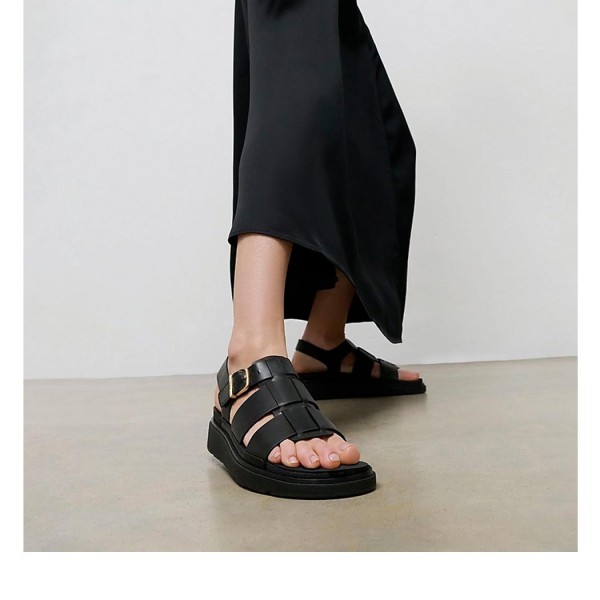 ΓΥΝΑΙΚΕΙΑ ΠΑΠΟΥΤΣΙΑ FIT FLOP GEN-FF Leather Fisherman Sandals
