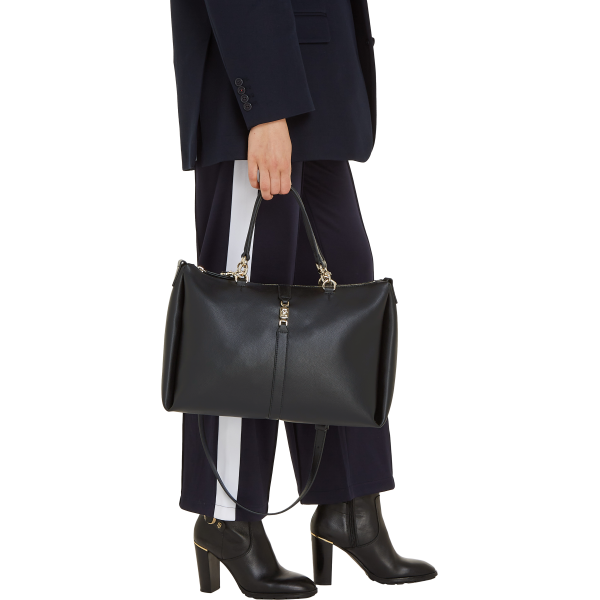 ΓΥΝΑΙΚΕΙΑ ΤΣΑΝΤΑ TOMMY HILFIGER  TH FEMININE SATCHEL 