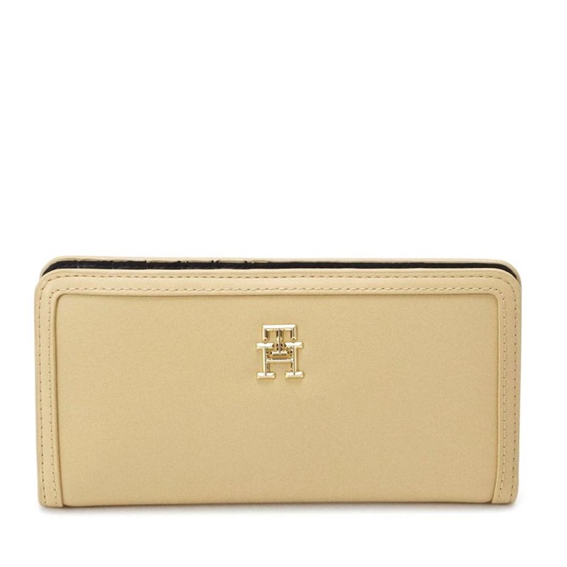 ΓΥΝΑΙΚΕΙΟ ΠΟΡΤΟΦΟΛΙ TOMMY HILFIGER TH MONOTYPE LARGE SLIM ΓΥΝΑΙΚΕΙΟ ΠΟΡΤΟΦΟΛΙ TOMMY HILFIGER TH MONOTYPE LARGE SLIM