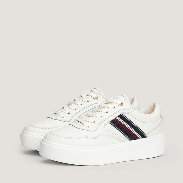 ΓΥΝΑΙΚΕΙΑ ΠΑΠΟΥΤΣΙΑ TOMMY HILFIGER STRIPES PLATFORM SNEAKER