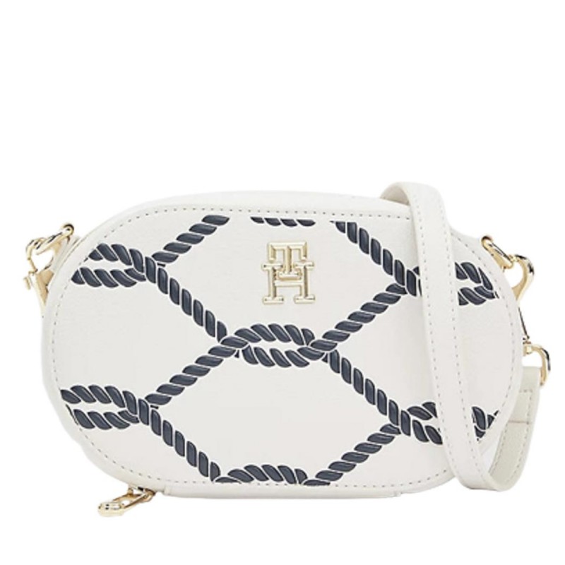 Γυναικεία Τσάντα TOMMY HILFIGER TH TIMELESS CAMERA BAG ROPE Γυναικεία Τσάντα TOMMY HILFIGER TH TIMELESS CAMERA BAG ROPE