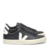 ΑΝΔΡΙΚΑ ΠΑΠΟΥΤΣΙΑ VEJA CAMPO LEATHER BLACK WHITE