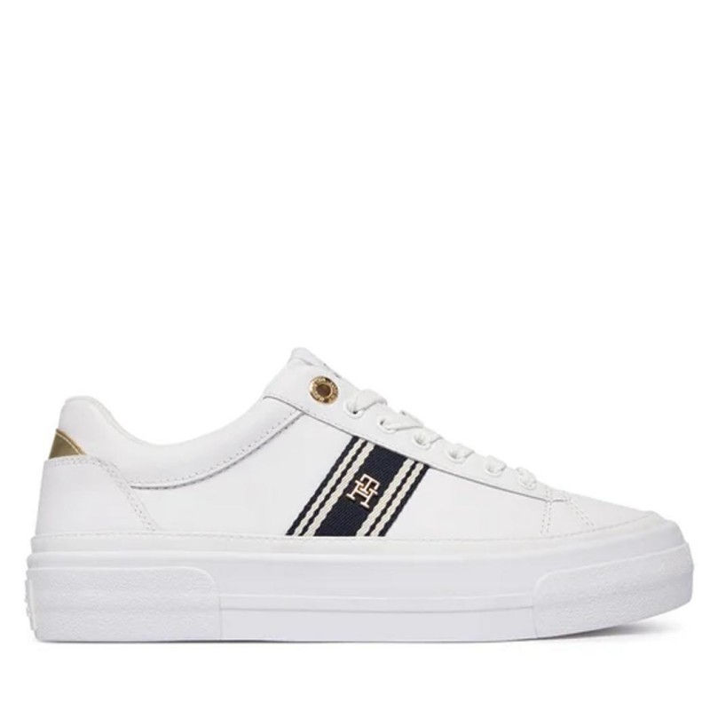 ΓΥΝΑΙΚΕΙΑ ΠΑΠΟΥΤΣΙΑ TOMMY HILFIGER Th Foxing Platform Webbing