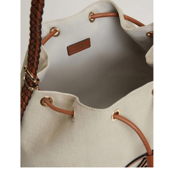 ΓΥΝΑΙΚΕΙΑ ΤΣΑΝΤΑ TOMMY HILFIGER Th Elev Summer Bucket Canvas