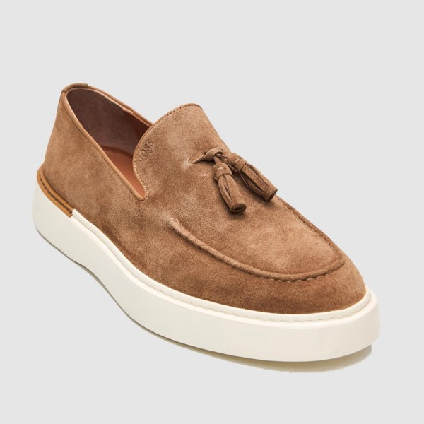 ΑΝΔΡΙΚΑ ΠΑΠΟΥΤΣΙΑ BOSS SHOES D7865 SUE-SIGARO SUEDE