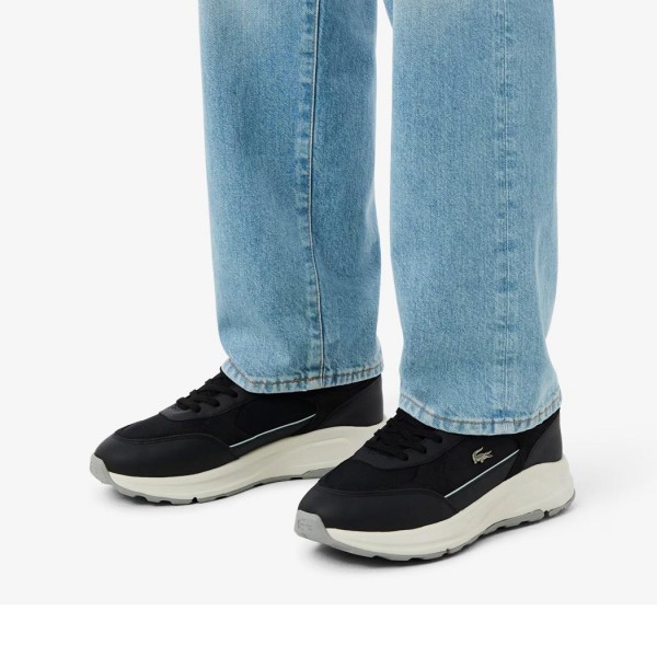 ΑΝΔΡΙΚΑ ΠΑΠΟΥΤΣΙΑ LACOSTE  Run Set Suede Sneakers