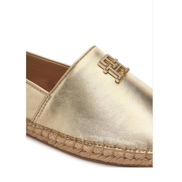 ΓΥΝΑΙΚΕΙΑ ΠΑΠΟΥΤΣΙΑ TOMMY HILFIGER TH LOGO GOLD ESPADRILLE ΓΥΝΑΙΚΕΙΑ ΠΑΠΟΥΤΣΙΑ TOMMY HILFIGER TH LOGO GOLD ESPADRILLE