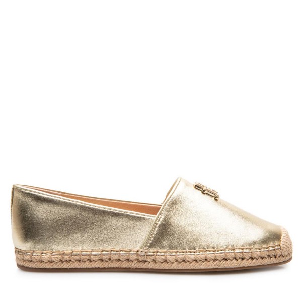ΓΥΝΑΙΚΕΙΑ ΠΑΠΟΥΤΣΙΑ TOMMY HILFIGER TH LOGO GOLD ESPADRILLE ΓΥΝΑΙΚΕΙΑ ΠΑΠΟΥΤΣΙΑ TOMMY HILFIGER TH LOGO GOLD ESPADRILLE