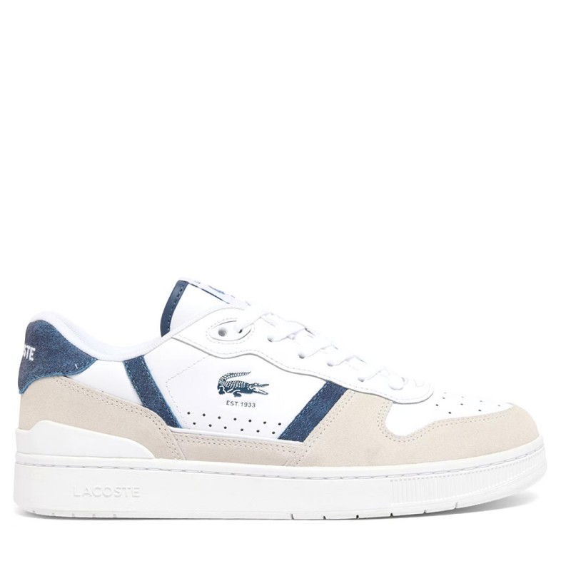 ΑΝΔΡΙΚΑ ΠΑΠΟΥΤΣΙΑ LACOSTE T-Clip Set Leather Sneakers ΑΝΔΡΙΚΑ ΠΑΠΟΥΤΣΙΑ LACOSTE T-Clip Set Leather Sneakers