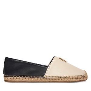 ΓΥΝΑΙΚΕΙΑ ΠΑΠΟΥΤΣΙΑ TOMMY HILFIGER Th Logo Leather Espadrille ΓΥΝΑΙΚΕΙΑ ΠΑΠΟΥΤΣΙΑ TOMMY HILFIGER Th Logo Leather Espadrille