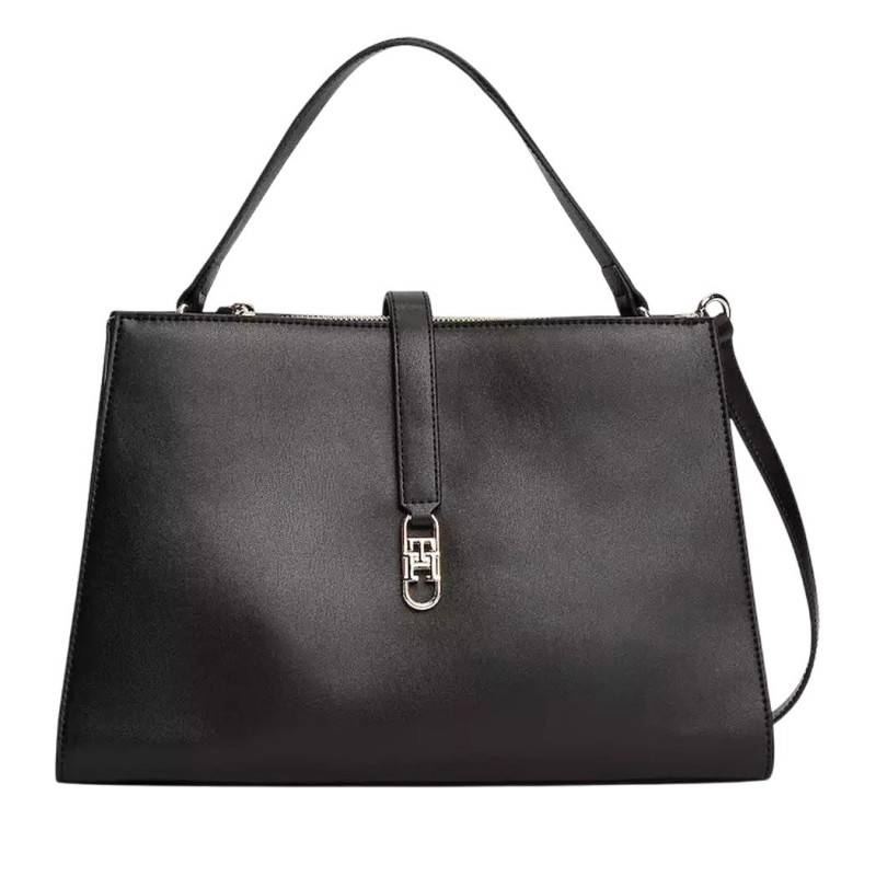 ΓΥΝΑΙΚΕΙΑ ΤΣΑΝΤΑ TOMMY HILFIGER TH LIBRE MED SATCHEL ΓΥΝΑΙΚΕΙΑ ΤΣΑΝΤΑ TOMMY HILFIGER TH LIBRE MED SATCHEL