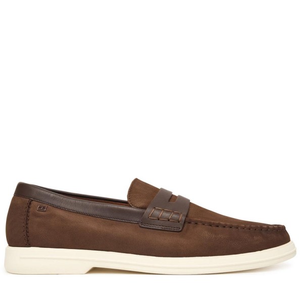 ΑΝΔΡΙΚΑ ΠΑΠΟΥΤΣΙΑ TOMMY HILFIGER  Mix Nubuck Loafer