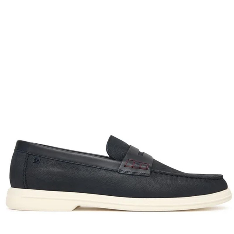 ΑΝΔΡΙΚΑ ΠΑΠΟΥΤΣΙΑ TOMMY HILFIGER Mix Nubuck Loafer ΑΝΔΡΙΚΑ ΠΑΠΟΥΤΣΙΑ TOMMY HILFIGER Mix Nubuck Loafer