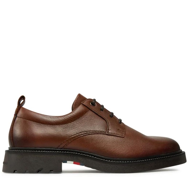 ΑΝΔΡΙΚΑ ΠΑΠΟΥΤΣΙΑ TOMMY HILFIGER Lightweight Leather Derby Shoes