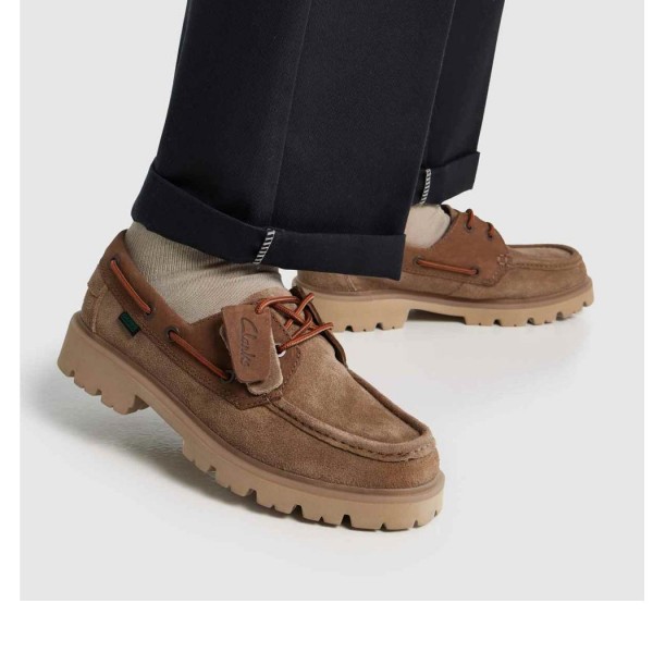 ΑΝΔΡΙΚΑ ΠΑΠΟΥΤΣΙΑ CLARKS CLEYHILL BOAT SHOE 