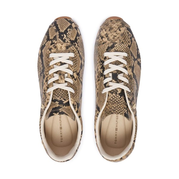 ΓΥΝΑΙΚΕΙΑ ΠΑΠΟΥΤΣΙΑ TOMMY HILFIGER  Bella Sneaker Snake 