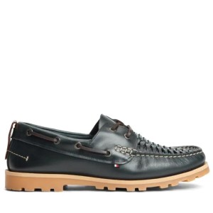 ΑΝΔΡΙΚΑ ΠΑΠΟΥΤΣΙΑ TOMMY HILFIGER Braided Boat Shoes