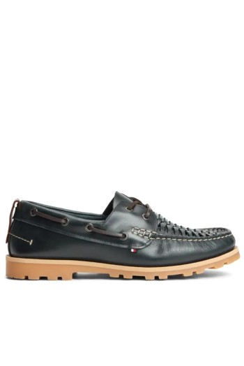 ΑΝΔΡΙΚΑ ΠΑΠΟΥΤΣΙΑ TOMMY HILFIGER Braided Boat Shoes