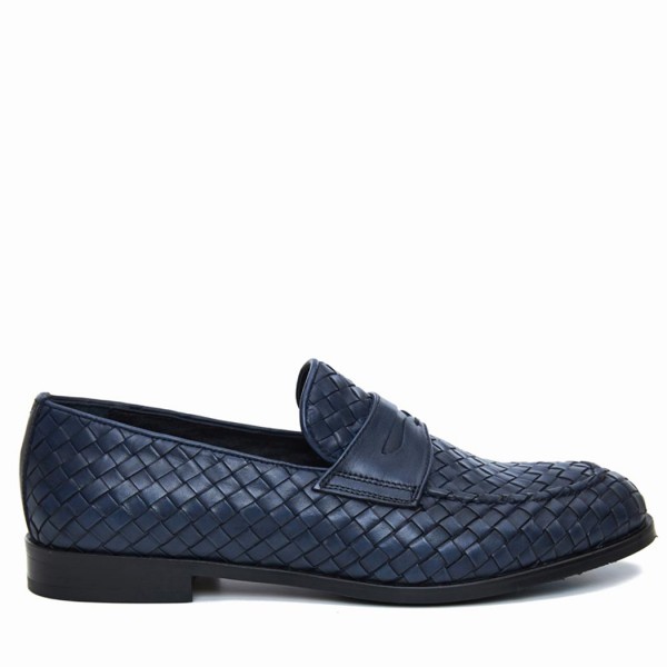 ΑΝΔΡΙΚΑ ΠΑΠΟΥΤΣΙΑ BOSS SHOES Z7478-NAVYWOVEN