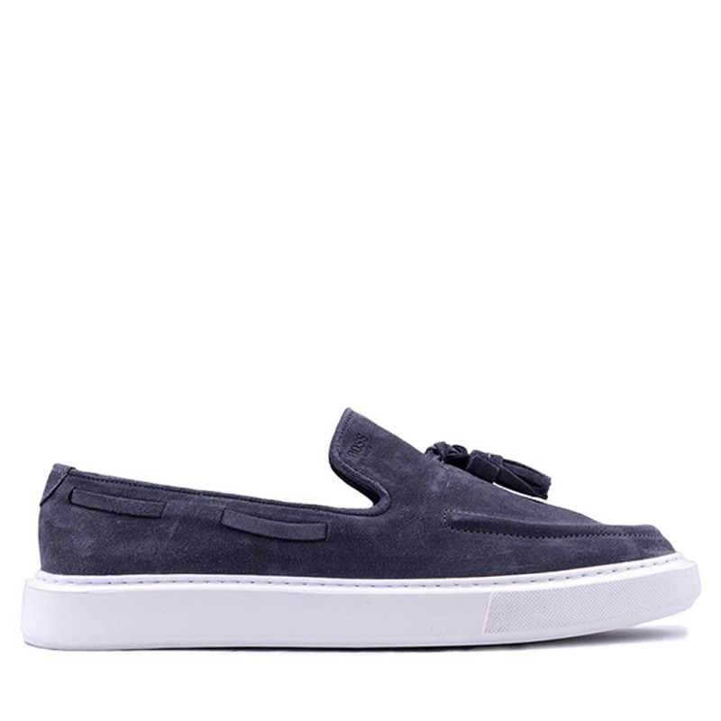 ΑΝΔΡΙΚΑ ΠΑΠΟΥΤΣΙΑ BOSS SHOES Z7454-NAVY SUEDE