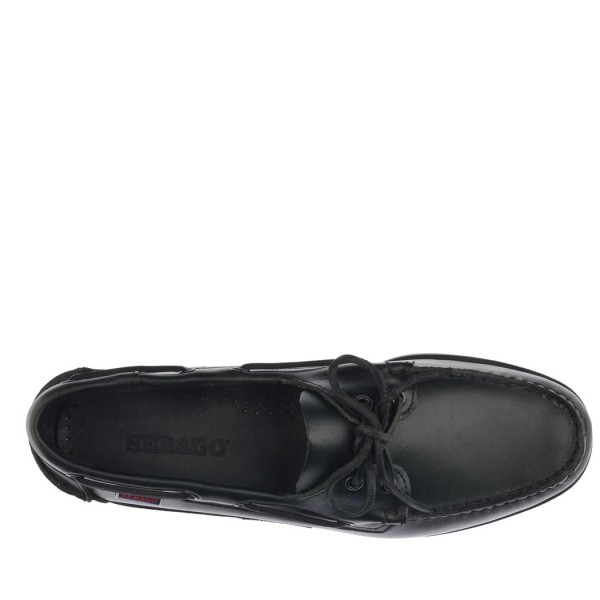 ΑΝΔΡΙΚΑ ΠΑΠΟΥΤΣΙΑ SEBAGO Docksides Portland BLACK ΑΝΔΡΙΚΑ ΠΑΠΟΥΤΣΙΑ SEBAGO Docksides Portland BLACK