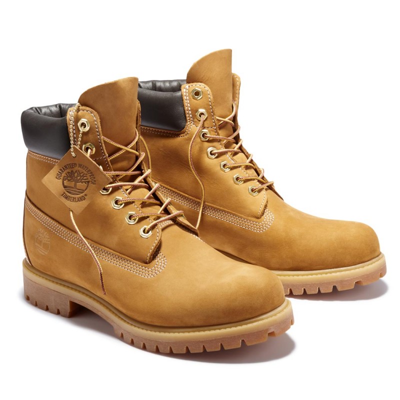ΑΝΔΡΙΚΑ ΜΠΟΤΑΚΙΑ TIMBERLAND CASUAL  ΚΙΤΡΙΝΟ ΔΕΡΜΑ ΝΟΥΜΠΟΥΚ