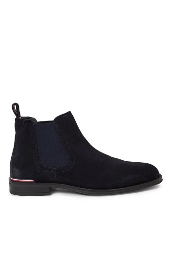 ΑΝΔΡΙΚΑ ΠΑΠΟΥΤΣΙΑ TOMMY HILFIGER Core Rwb Hilfiger Suede Chelsea