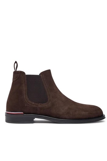ΑΝΔΡΙΚΑ ΠΑΠΟΥΤΣΙΑ TOMMY HILFIGER Core Rwb Hilfiger Suede Chelsea