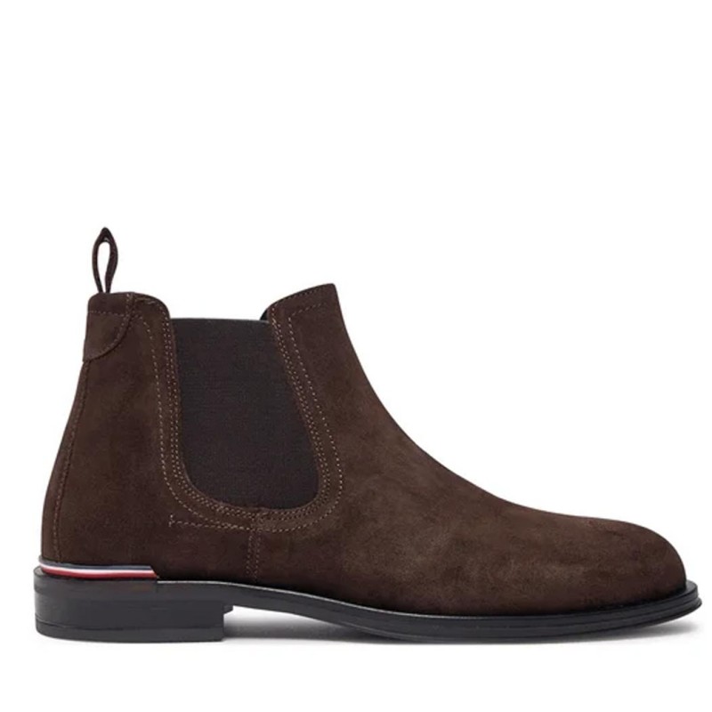 ΑΝΔΡΙΚΑ ΠΑΠΟΥΤΣΙΑ TOMMY HILFIGER Core Rwb Hilfiger Suede Chelsea ΑΝΔΡΙΚΑ ΠΑΠΟΥΤΣΙΑ TOMMY HILFIGER Core Rwb Hilfiger Suede Chelsea