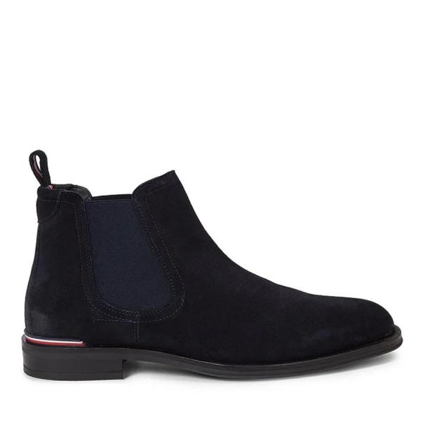 ΑΝΔΡΙΚΑ ΠΑΠΟΥΤΣΙΑ TOMMY HILFIGER Core Rwb Hilfiger Suede Chelsea