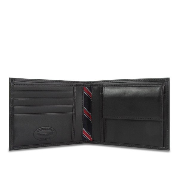 ΑΝΔΡΙΚΟ ΔΕΡΜΑΤΙΝΟ  ΠΟΡΤΟΦΟΛΙ ΤΟΥ ΟΙΚΟΥ TOMMY HILFIGER ETON CC AND COIN POCKET 