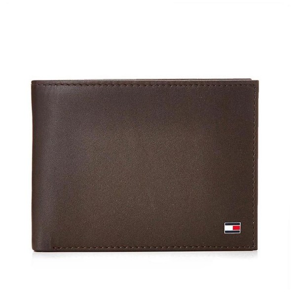 ΑΝΔΡΙΚΟ ΔΕΡΜΑΤΙΝΟ  ΠΟΡΤΟΦΟΛΙ ΤΟΥ ΟΙΚΟΥ TOMMY HILFIGER ETON CC AND COIN POCKET 